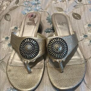 Impo Metallic Gold Women's Sandals